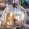 Koyoto Suspension, Boule lumineuse, Suspension Ambre, 6 lumières
