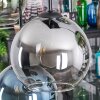 Koyoto Suspension, Boule lumineuse, Suspension Ambre, Bleu, Vert, Clair, Fumé, 6 lumières