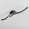 Arlan Plafonnier LED Noir, 1 lumière