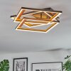 Binor Plafonnier LED Écru, Noir, 1 lumière