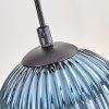 Koyoto Suspension, Boule lumineuse, Suspension Écru, Noir, 5 lumières