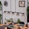 Koyoto Suspension, Boule lumineuse, Suspension Chrome, Clair, Fumé, 5 lumières