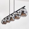 Ripoll Suspension, Boule lumineuse, Suspension Fumé, 5 lumières