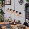 Ripoll Suspension, Boule lumineuse, Suspension Ambre, Clair, 5 lumières