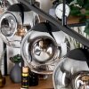 Ripoll Suspension, Boule lumineuse, Suspension Clair, Fumé, 5 lumières