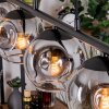 Ripoll Suspension, Boule lumineuse, Suspension Clair, Fumé, 5 lumières