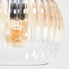 Koyoto Plafonnier, Boule lumineuse Ambre, Clair, 8 lumières