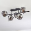 Ripoll Plafonnier, Boule lumineuse Fumé, 5 lumières