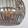Ripoll Plafonnier, Boule lumineuse Ambre, Fumé, 5 lumières