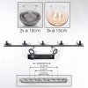 Koyoto Suspension, Boule lumineuse, Suspension Ambre, Clair, Fumé, 5 lumières