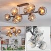 Ripoll Plafonnier, Boule lumineuse Clair, Fumé, 8 lumières