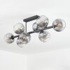 Ripoll Plafonnier, Boule lumineuse Clair, Fumé, 8 lumières