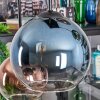 Koyoto Suspension, Boule lumineuse, Suspension Bleu, Vert, Clair, Cuivré, 6 lumières