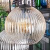 Koyoto Suspension, Boule lumineuse, Suspension Ambre, Clair, Fumé, 6 lumières