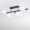 Chehalis Plafonnier, Boule lumineuse Blanc, 5 lumières