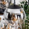 Gastor Suspension, Boule lumineuse, Suspension Ambre, Clair, Fumé, 6 lumières