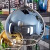 Koyoto Suspension, Boule lumineuse, Suspension Bleu, Or, Vert, Clair, Cuivré, 6 lumières