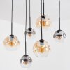 Ripoll Suspension, Boule lumineuse, Suspension Ambre, Clair, Fumé, 6 lumières Ripoll Suspension, Boule lumineuse, Suspension Ambre, Clair, Fumé, 6 lumières
