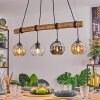 Koyoto Suspension, Boule lumineuse, Suspension Écru, Noir, 4 lumières