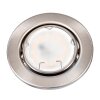 Osran Spot encastrable au plafond, Spot de plafond, Spot encastrable LED Nickel mat, 3 lumières, Télécommandes