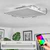 Orain Plafonnier, Panel LED Blanc, 1 lumière, Changeur de couleurs