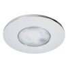 Paron Spot encastrable au plafond, Spot de plafond, Spot encastrable LED Chrome, 3 lumières, Télécommandes