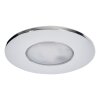 Paron Spot encastrable au plafond, Spot de plafond, Spot encastrable LED Chrome, 3 lumières, Télécommandes