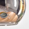 Koyoto Suspension, Boule lumineuse, Suspension Écru, Noir, 4 lumières