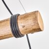 Ripoll Suspension, Boule lumineuse, Suspension Écru, Noir, 4 lumières