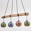 Koyoto Suspension, Boule lumineuse, Suspension Écru, Noir, 4 lumières
