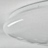 Peran Plafonnier LED Blanc, 1 lumière, Changeur de couleurs