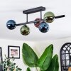 Chehalis Plafonnier, Boule lumineuse Bleu, Vert, Cuivré, 5 lumières