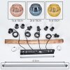 Koyoto Suspension, Boule lumineuse, Suspension Écru, Noir, 4 lumières