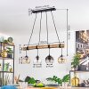 Koyoto Suspension, Boule lumineuse, Suspension Écru, Noir, 4 lumières