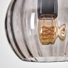 Koyoto Suspension, Boule lumineuse, Suspension Écru, Noir, 4 lumières