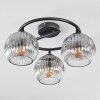 Ripoll Plafonnier, Boule lumineuse Clair, Fumé, 3 lumières