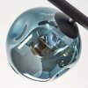 Ripoll Plafonnier, Boule lumineuse Bleu, Or, Vert, Cuivré, 5 lumières