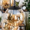 Gastor Suspension, Boule lumineuse, Suspension Noir, 6 lumières