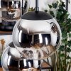 Gastor Suspension, Boule lumineuse, Suspension Noir, 6 lumières
