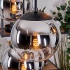 Gastor Suspension, Boule lumineuse, Suspension Noir, 6 lumières