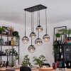Gastor Suspension, Boule lumineuse, Suspension Noir, 6 lumières