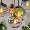Gastor Plafonnier, Boule lumineuse 37 cm Bleu, Chrome, Vert, Clair, Cuivré, Fumé, 5 lumières