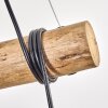 Koyoto Suspension, Boule lumineuse, Suspension Écru, Noir, 3 lumières