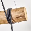Koyoto Suspension, Boule lumineuse, Suspension Écru, Noir, 3 lumières