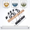 Koyoto Suspension, Boule lumineuse, Suspension Écru, Noir, 3 lumières