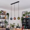Gastor Suspension, Boule lumineuse, Suspension Bleu, Vert, Cuivré, 3 lumières