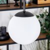 Gastor Suspension, Boule lumineuse, Suspension Blanc, 3 lumières