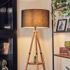 Flemming Lampadaire Écru, Noir, 1 lumière