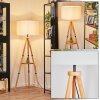 Flemming Lampadaire Écru, Noir, 1 lumière