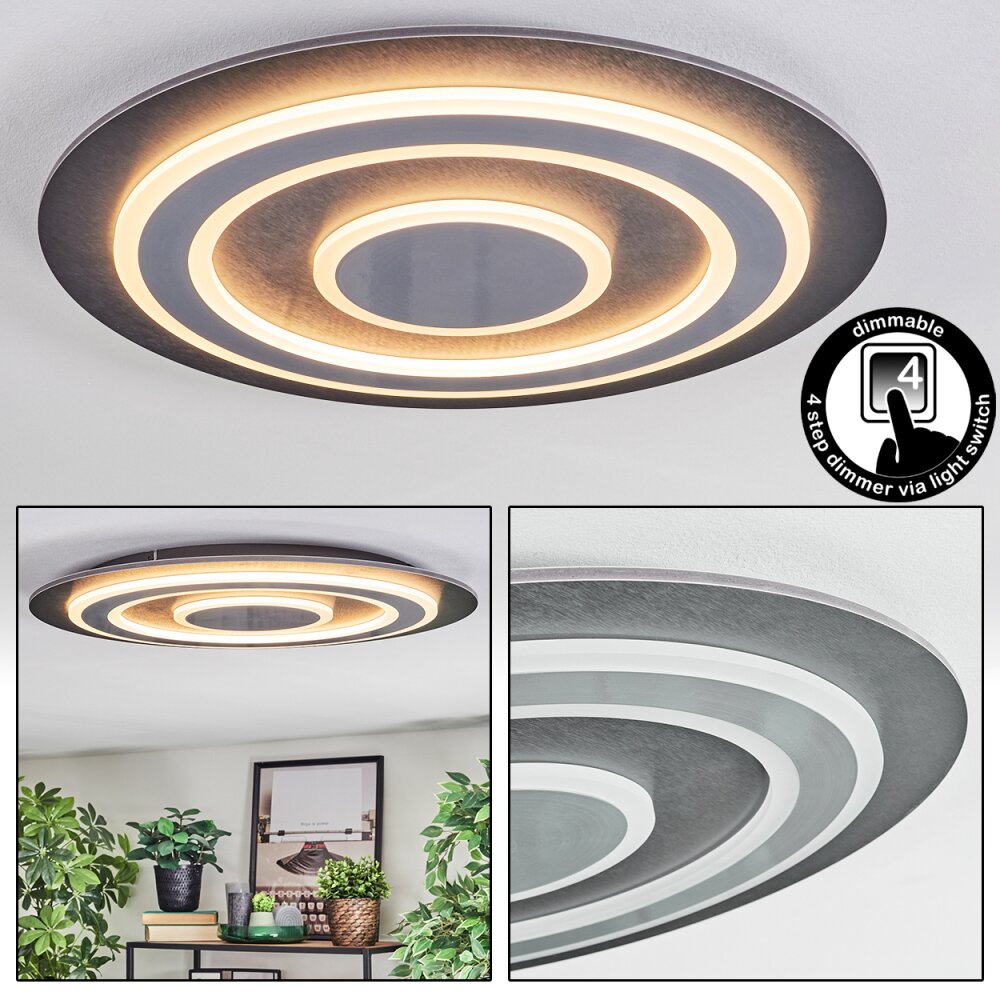 Lidor Plafonnier LED Noir, 1 lumière main product photo